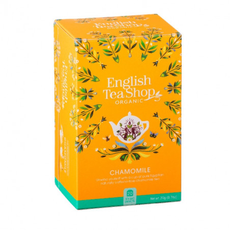 Chamomile BIO 20 bustine 20gr English Tea Shop