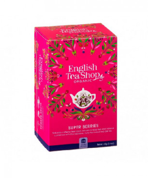 SUPER BERRIES English Tea Shop BIO 20 bustine Eco-box 40gr