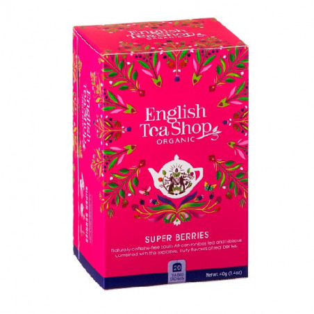 Super Berries BIO 20 bustine 40gr English Tea Shop