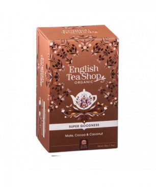 MATE COCOA & COCONUT English Tea Shop infuso BIO 20 bustine Eco-box 35gr