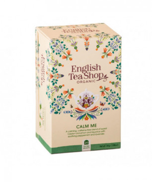 CALM ME English Tea Shop Tisana BIO 20 bustine Eco-box 30gr