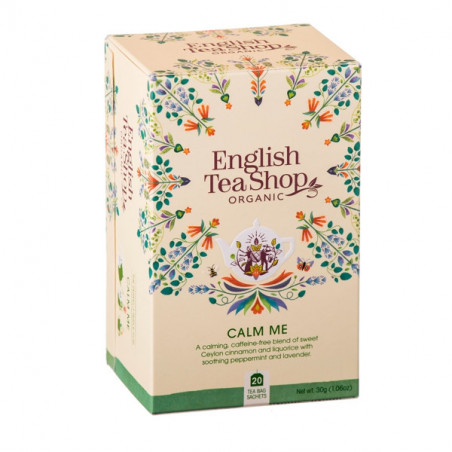 Calm Me Tisana BIO 20 bustine 30gr English Tea Shop