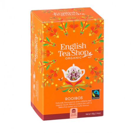 ROOIBOS English Tea Shop BIO 20 bustine Eco-box 40gr