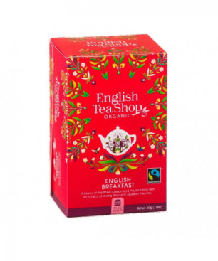 English Breakfast BIO 20 bustine 50gr English Tea Shop