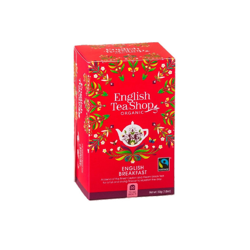 English Breakfast BIO 20 bustine 50gr English Tea Shop