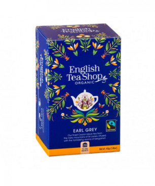 Earl Grey BIO 20 bustine 45gr English Tea Shop
