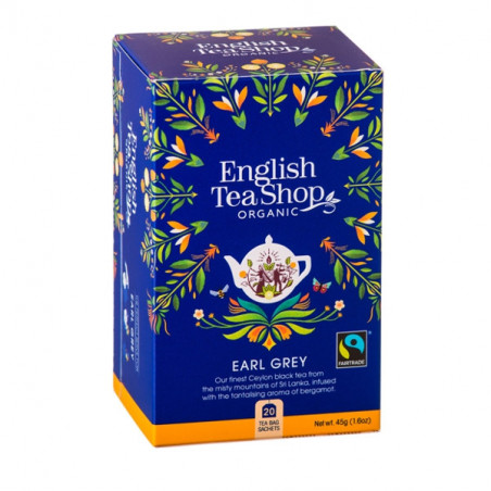 EARL GREY English Tea Shop BIO 20 bustine Eco-box 45gr