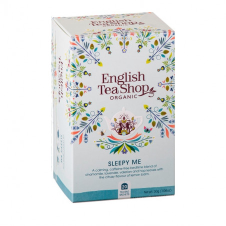 SLEEPY ME English Tea Shop Tisana BIO 20 bustine Eco-box 30gr