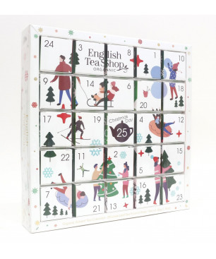 Calendario Avvento Puzzle 25 Filtri con 3 immagini componibili 50gr English Tea Shop