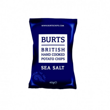 Patatine Sea Salted leggermente salate 40gr Burts