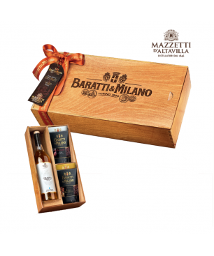 Confezione Degustazione Grappa Mazzetti 300gr Baratti & Milano
