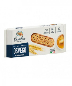 Biscotti Osvego classico malto e miele 250g Gentilini