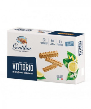 Biscotti Vittorio al profumo di limone 250gr Gentilini