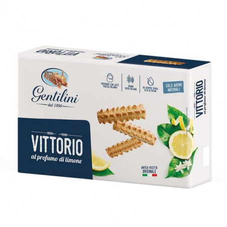 Biscotti Vittorio al profumo di limone 250gr Gentilini